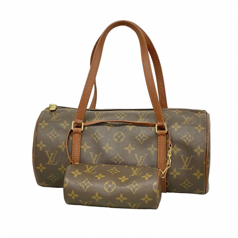 LOUIS VUITTON Brown Monogram Papillon 30 Bag